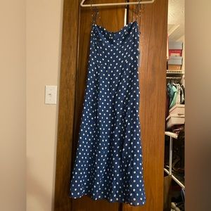 Reformation Juliette Polka Dot Dress